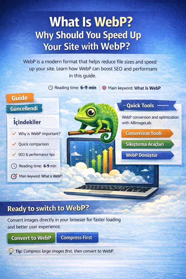 WebP Nedir? Sitenizi Neden WebP ile Hızlandırmalısınız?